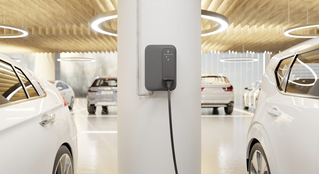 Copper2 business ev charger by wallbox CES 2022